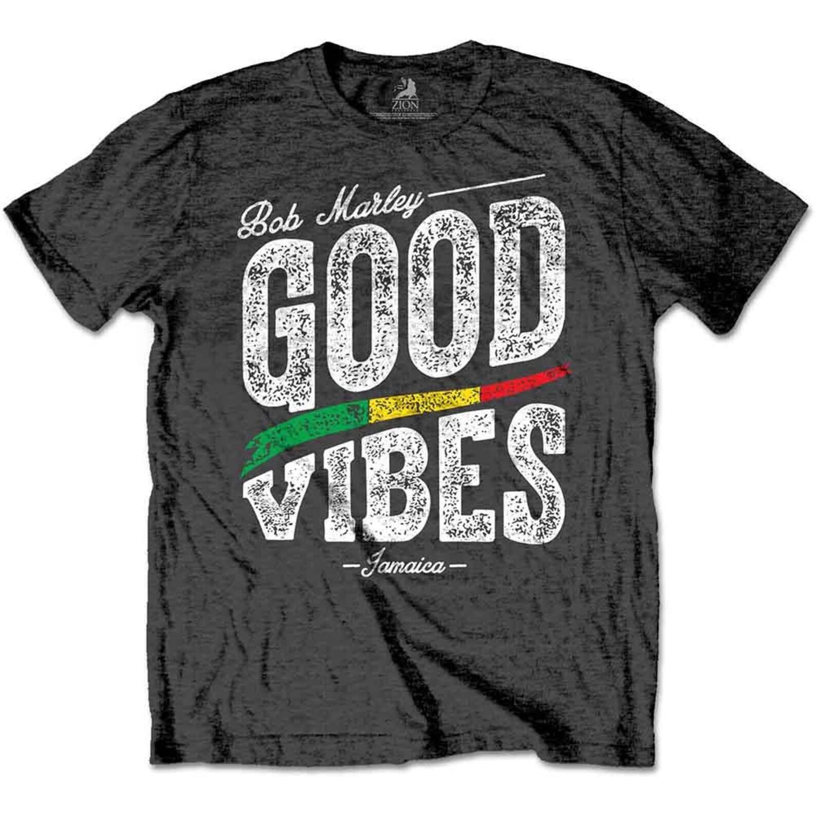 BOB MARLEY good vibes Band T-Shirt S