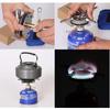 Windproof Outdoor Camping Gas Stove Portable Foldable Backpack Electronic Stove Head for Cooking Picnic Hiking Mountaineering Equipment