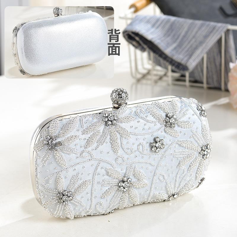 Ladies' dinner bag, heavy industry beaded cheongsam bag, annual meeting, wedding, bride, handbag fashion women's bag