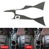 LDH Car Interior Carbon Fiber Gear Shift Panel Frame Trim Stickers For Chevrolet Camaro 2017-2019