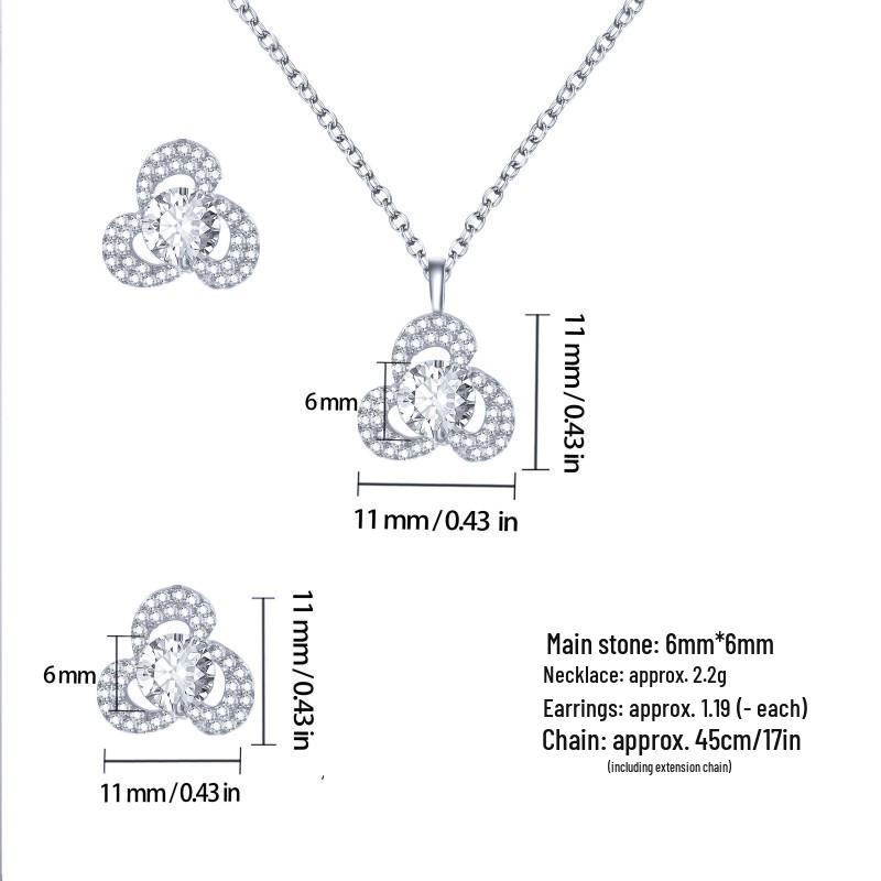

Роскошное женское колье «Камелия»: Блестящий набор украшений из жемчуга и циркония, не тускнеющий, высококлассная элегантность Copper Alloy