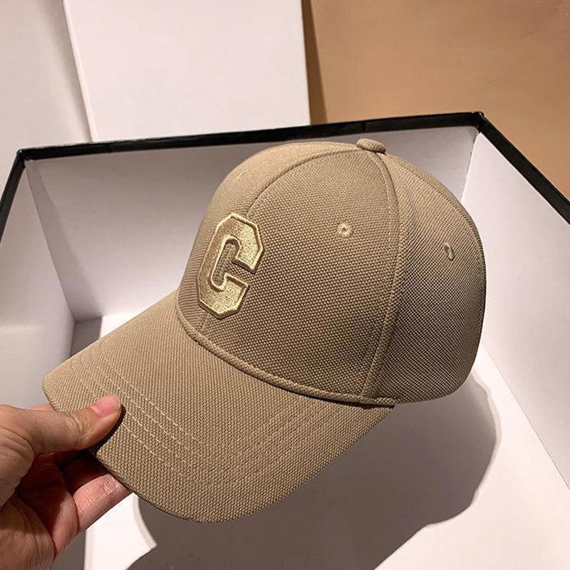 Men'S And Women'S Hats  Style C Letter Embroidered Baseball Caps Korean  Couple Snap Hats Men'S And Women'S Sun Hats
