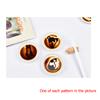Japanese Cat Ceramic Embossed Soy Sauce Dish Cute Cat Seasoning Dish Dip Mini Ceramic Small Dish Soy Sauce Dish