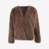 Sweet wind plush jacket for women's autumn and winter new imitation fox fur top to keep warm and thin Korean version of Mao Mao jacket to wear outside