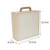 Handcrafted Wooden Keepsake Box - Elegant Storage Solution