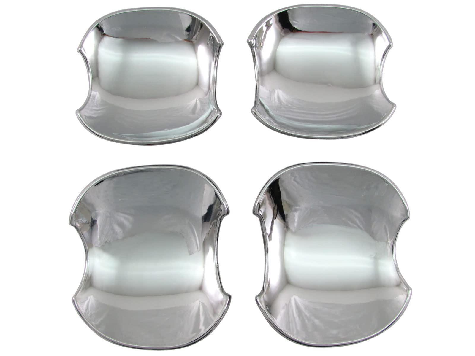 

BRIGHTZ Chrome Plated Door Handle Cover for Toyota Aqua Compatible with and MXPK (Plate) (2010, 2011, 2015, 2016) [DHC-SARA-131] MXPK10, MXPK11,