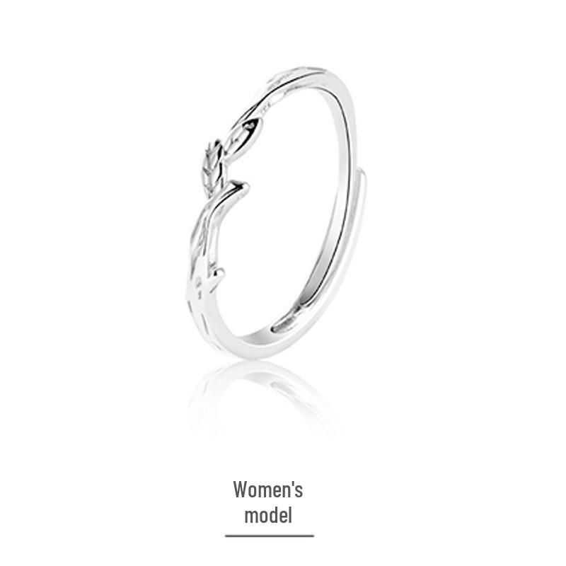 Retro Style Versatile Heart Open Ring for Women