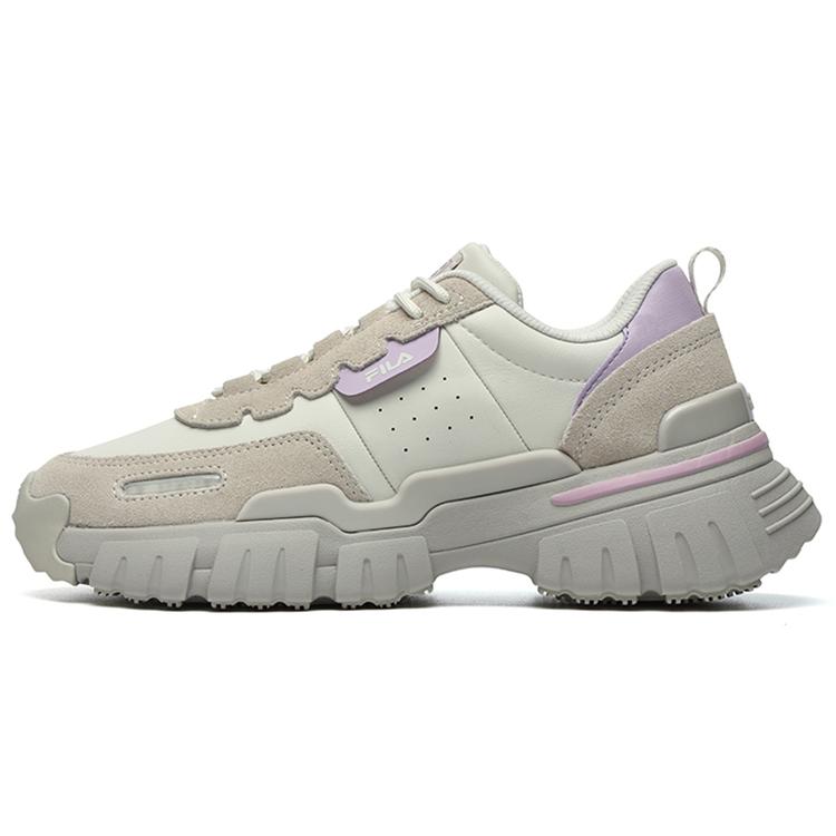 New FILA Platform Runner 'Grey Beige' Women's F12W144137FLO