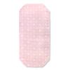 Un Doudou Soft Six-Layer Gauze Cotton Cot Cover, Moon and Cloud Design, Pink, 60 X 130cm, 100% Cotton, Elastic Corners, Made In Japan, 2700PI-M