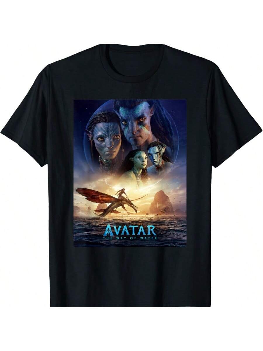 Avatars The Way Of Water Theatrical Movie Poster T-Shirt S разноцветный