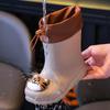 Kids' Waterproof Non-slip Rubber Rain Boots for Boys and Girls - Lightweight and Durable