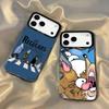 The R-Regular Show Cartoon For iPhone 17,16,15,14,13,12,X,8,Pro,Max,Plus,SE4,Air,Mini Black IMD Matte Case