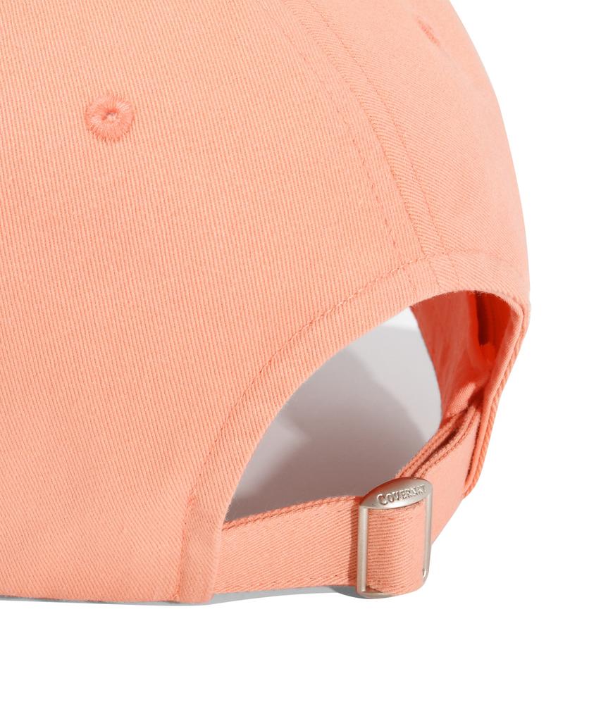 COVERNAT WOMAN Clover Heart Small Logo Ball Cap Coral