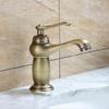 Bathroom Basin Faucet Antique Brass Mixer Pure Copper Luxury European Faucet