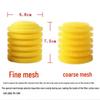 Minjiang Round Biochemical Aquarium Filter Cartridge - Yellow Replacement Cotton Core