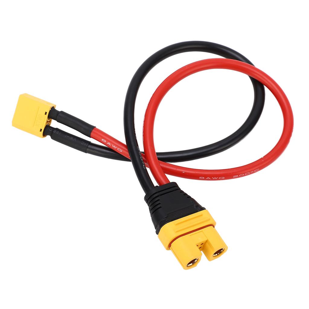 AS150U Female to XT90 Male Adapter 8AWG Silicone Wire Connect Convert Cables for Planters Sky Permanent Flight Charger