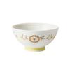 Asahi Koyo Children's Rice Bowl, Lion Design, Yellow, Microwave and Dishwasher Safe, Made In Japan, Kids' Mogu Mogu Series, KD-308, 1 Bowl