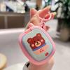 Portable Dance Machine Keychain: Stress-Relief, Cute Children's Toy & Backpack Pendant.