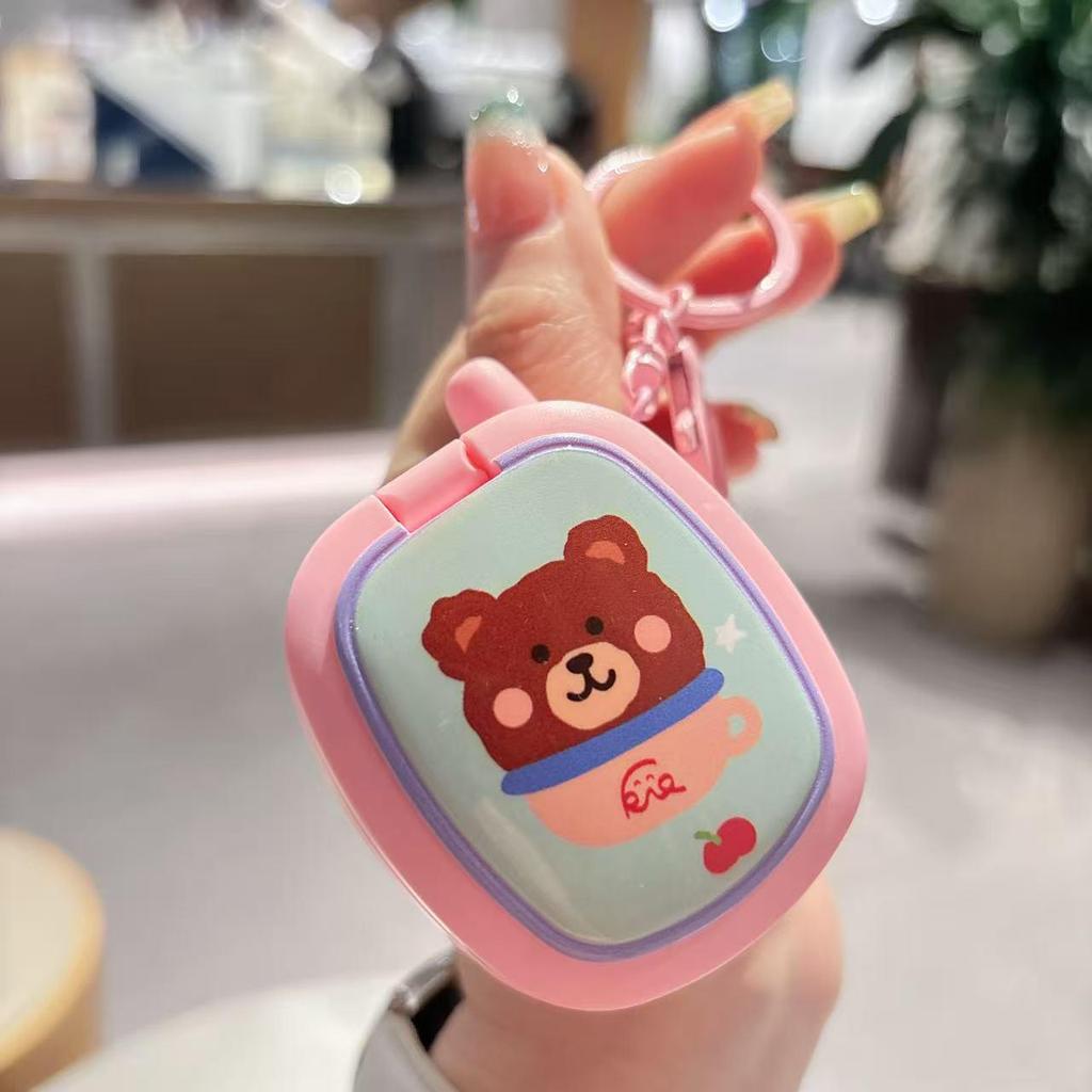 Portable Dance Machine Keychain: Stress-Relief, Cute Children's Toy & Backpack Pendant.