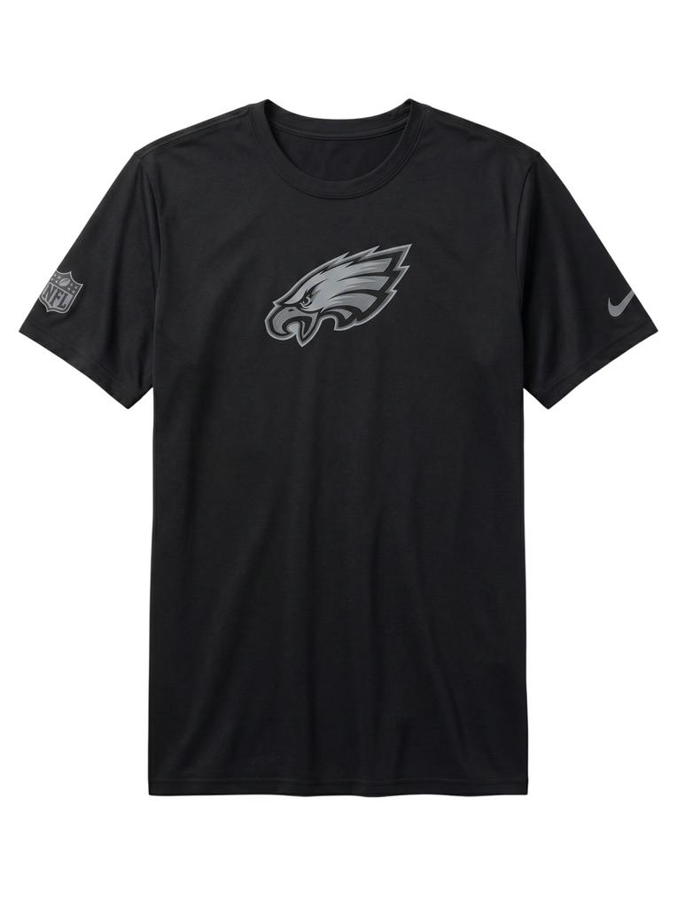 Philadelphia Eagles 2026 NFL Sideline Lead The Charge Legend T-Shirt Black