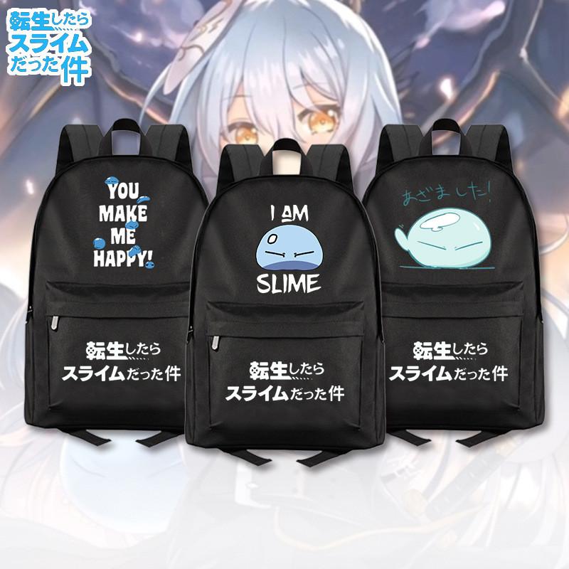 That Time I Got Reincarnated As A Slime Anime Backpack With Breathable Canvas For Casual Travel And School Use