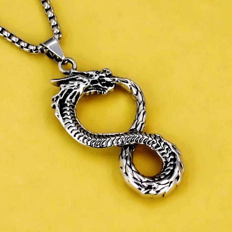 Retro Norse Mythology Double Raven Tree Of Life Pendant Necklace For Men Personality Charm Hip Hop Cool Casual Jewelry Gift