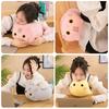 Non-Toxic 25/35Cm Soft Stuffed Cat Doll Ornament Cuddly Pillow Cushion Ins Black Cat Plush Toy Doll For Children Gift Plushie Stuffed Toys