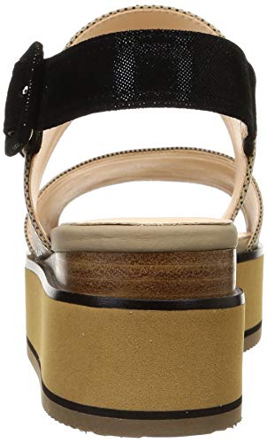 JILL STUART SHOE Women's Platform Backstrap Sandals 6405 BG Size 24.5cm E