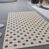 Bath Tub Mat Suction Cup Bath Shower Mat Non-Slip Bathtub Rug with Drain Holes Machine Washable Mat for Bathroom Floor Tub