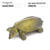 Cross-Border Amphibian Reptile Figurine - Alligator Snapping Turtle, Red-Eared Slider, Musk Turtle, Chinese Softshell Figurine Toy