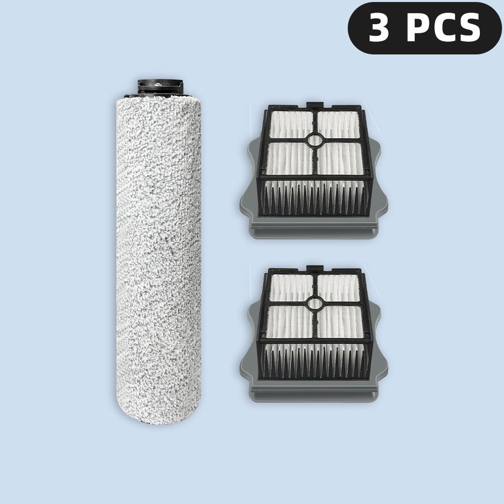 Совместимость для ( Tineco Floor One S5 Steam / Tineco iFloor 5 Steam ) Запасные части Аксессуары Роликовая щетка HEPA-фильтр