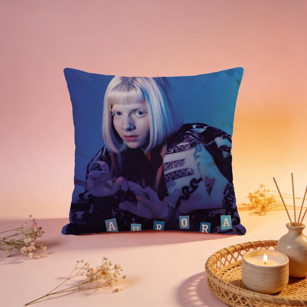 Stylish AAuroraful Cushion Cover Comfortable Durable Pillow Cover MultiScene for Home Office Car Sofa