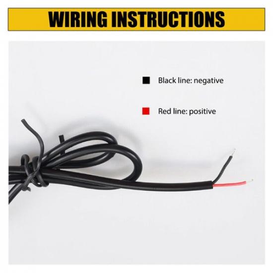 White 180cm Flexible Car Hood Day Running lED Light Strip Accessories Universal