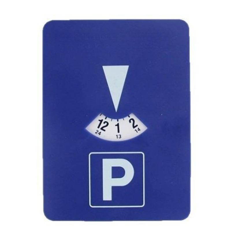 Digital Parking Timer Portable Clock Tool Plastic Parking Clock Signboard Blue For Parking Enforcement Meters Car Accessories