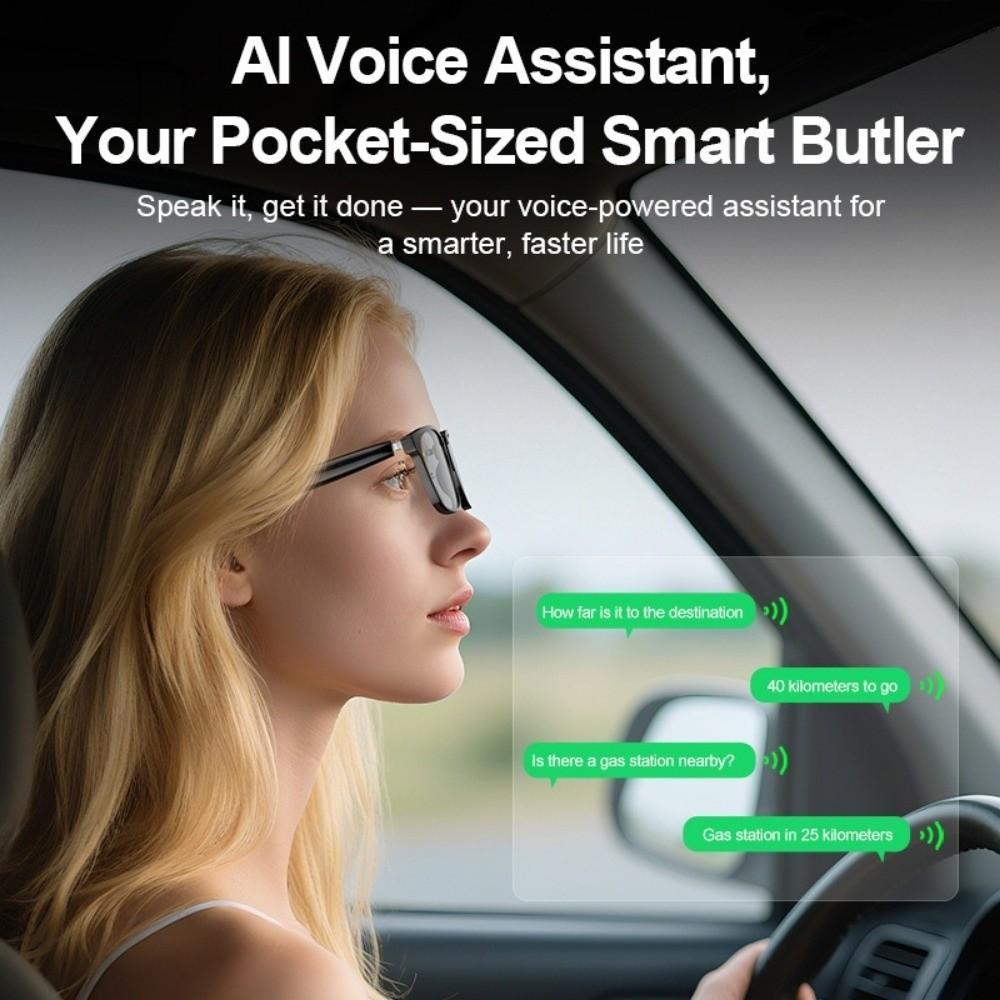 with Bluetooth Music Streaming AI Translator Smart Glasses Intelligent Eye Glasses Calling