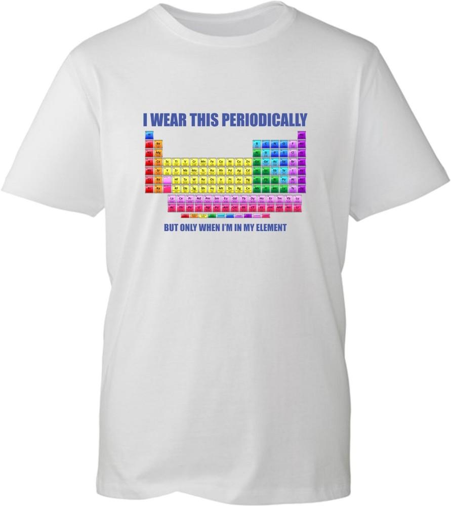 I Wear This Periodically Number Day Maths Day Tshirt Periodic Table Chemistry