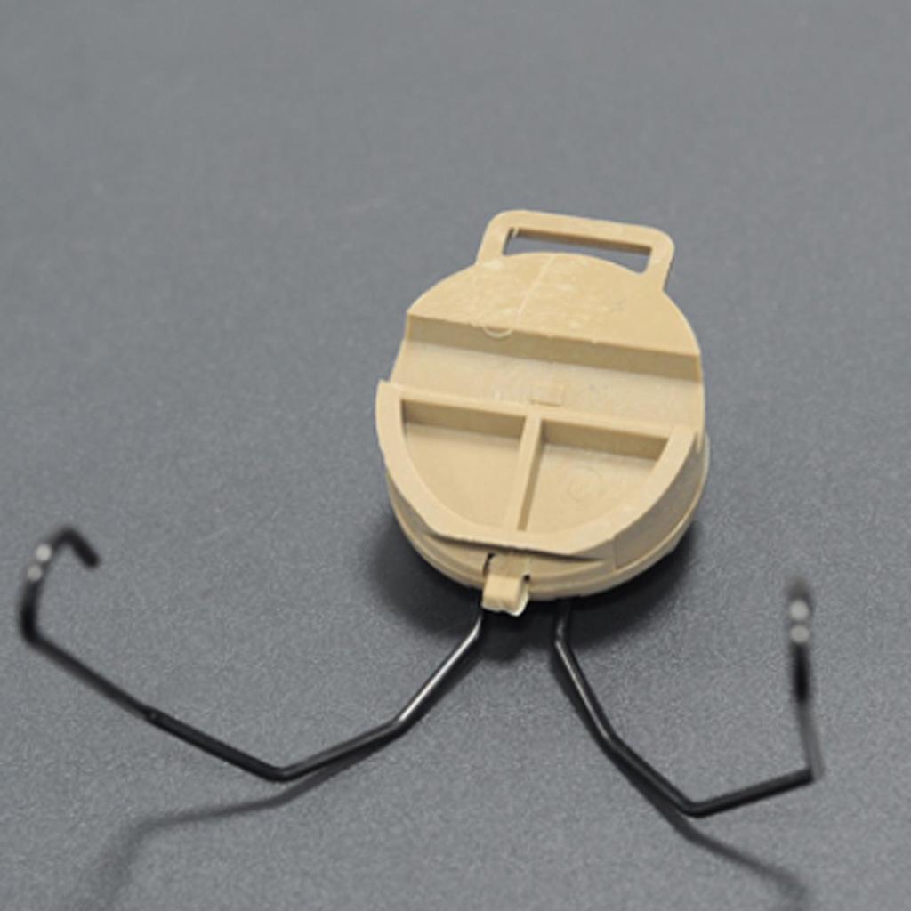 Tactical Helmet Rail Mount for Peltor MSA Sordin Headsets