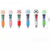 5-50Pcs Creative Four-color Football Theme Pen for Football Party Carnival Celebration Birthday Back To School Father's Day Gift