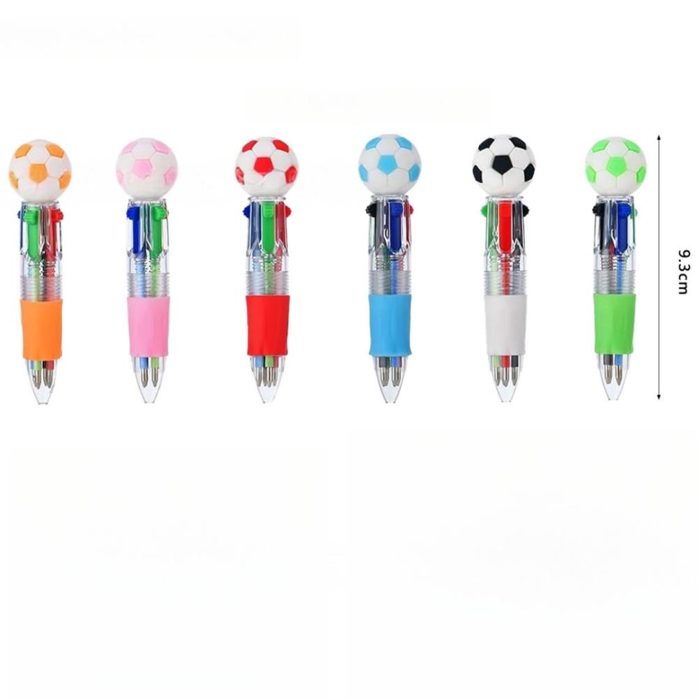 5-50Pcs Creative Four-color Football Theme Pen for Football Party Carnival Celebration Birthday Back To School Father's Day Gift