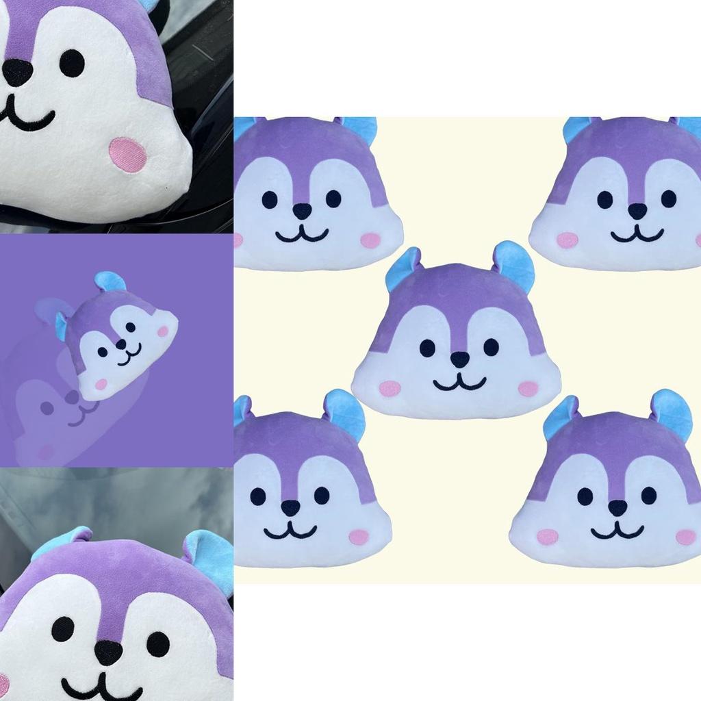 Purple Mang Stuffed Animal Pillow For Kids Cartoon Character Plush Toy