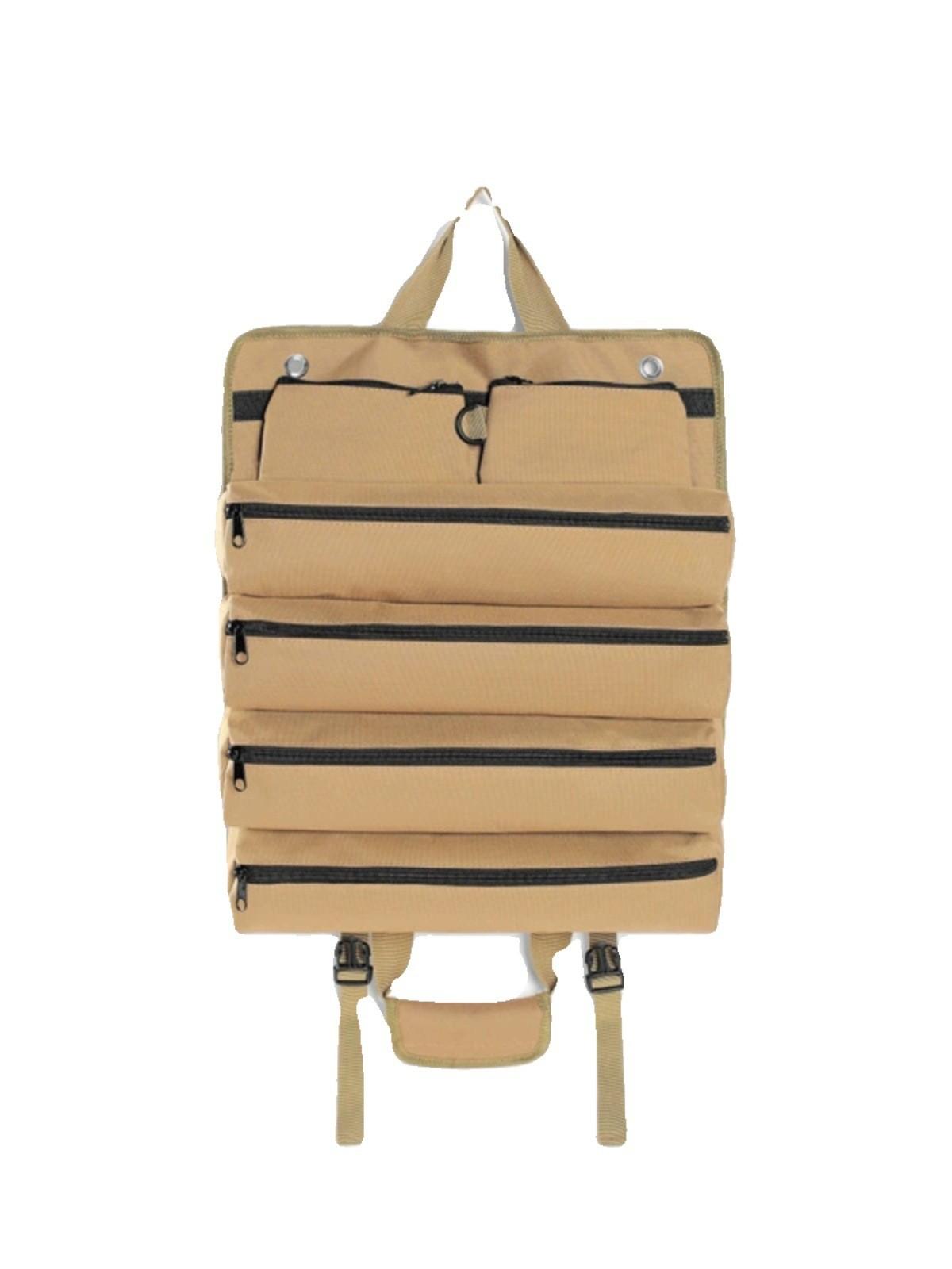 

Сверхпрочная сворачиваемая сумка для инструментов для электриков и автомобилей – Водонепроницаемый органайзер для автомобильных инструментов, многокарманный чехол для хранения механика темные хаки