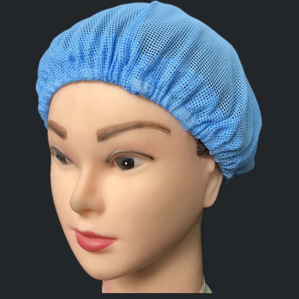 Anti-static Dustproof Kitchen DVentilation Food Manufacturer Cook Hat Dust Cap Hairnet Work Cap