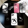 A-Aphex Twin Logo Handyhülle Für iPhone 17,16,15,14,13,12,11 Plus,Pro Max,XS,Weiche Silikon Schwarze Hülle
