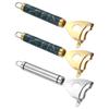 Stainless Steel Corn Stripper Corn Cobs Separator with ABS Handle for Safe and Easy Use Household Corn Peeler