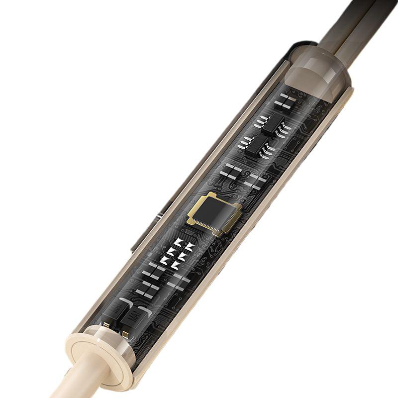 Comfortable 2.5m Wired In-Ear Headphones with Dual-Plug, Mic, Noise Reduction, Free Shipping