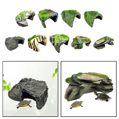Schildkröten Reptilien Versteckhöhle Fisch Aquarium Dekoration Langlebige Verstecke Haus