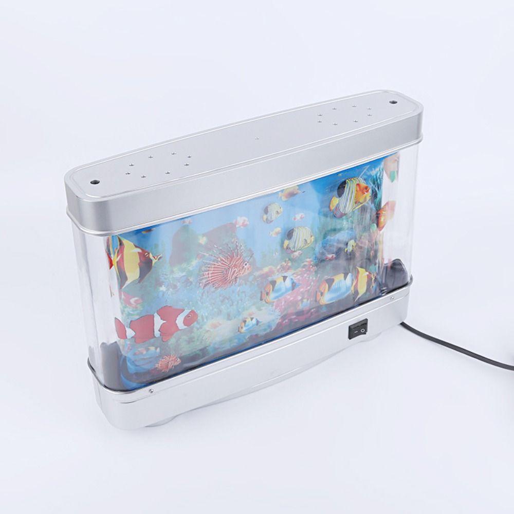 With Switch Artificial Fish Tank Lamp Waterproof Aquarium Decorative Night Light  Bedroom