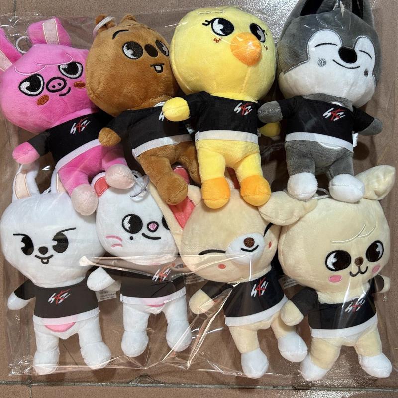Skzoo Plush Toys Kawaii Stray Kid Plush Cartoon Stuffed Animal Plushies Doll Cute Companion For Room Decor Kids Adults Fans Gift