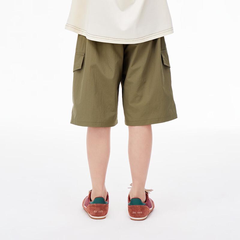 Boys' Lightweight Solid Cargo Shorts