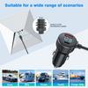 Fourth-Gen Mi Mini Digital Display Three-Port Car Charger with Vehicle Cigarette Lighter Adapter